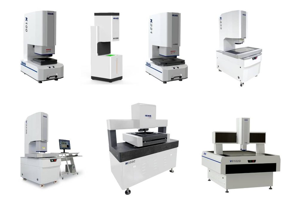 Alt text: types of vision measuring systems — manual benchtop, CNC, instant flash, multi-sensor, gantry